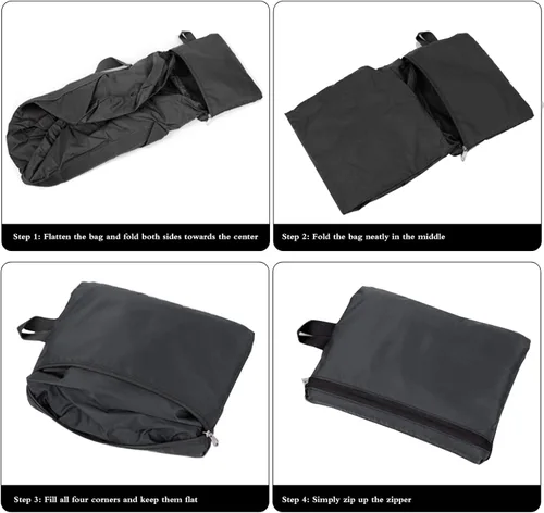 Miniatura 6 de Bolsa de viaje plegable, bolsa de gimnasio ligera y portátil, bolsas deportivas para mujeres y hombres, para campamento, fitness y excursiones