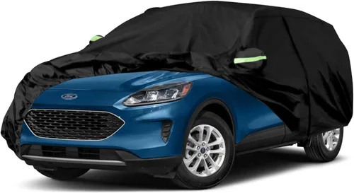 Miniatura 10 de Fundas impermeables para automóvil de repuesto para Ford Bronco 2021-2024 de 4 puertas, 6 capas para todo tipo de clima, cubierta de automóvil