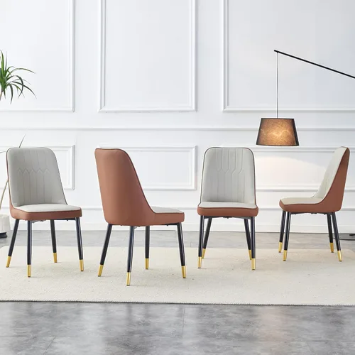 Miniatura 9 de Sillas De Comedor Juego de 8 Sillas De Comedor Sillas De Comedor - Juego de 8 Sillas De Comedor Sillas De Comedor Sillas De Comedor - Asiento Gris