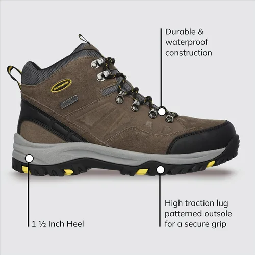 Miniatura 4 de Skechers Men's Relment-Pelmo 64869 Lace Up Waterproof Boot