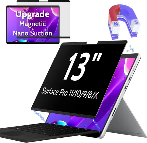 Miniatura 12 de Peslv Protector de pantalla magnético de privacidad para iPad de 9ª, 8ª, 7ª generación de 10.2 pulgadas, iPad Air 3ª y iPad Pro de 10.5 pulgadas