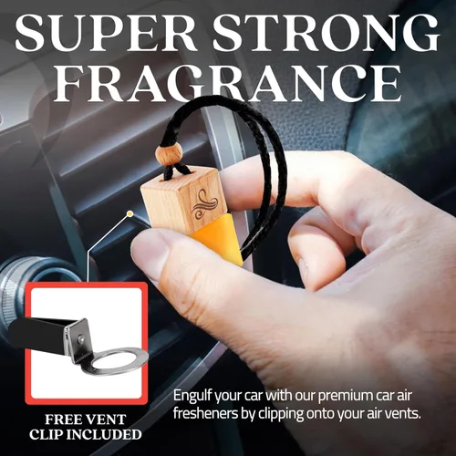 Miniatura 4 de Ambientador de coche One Million para hombres Ambientadores automotrices con clip de ventilación Perfume de coche fuerte con tecnología