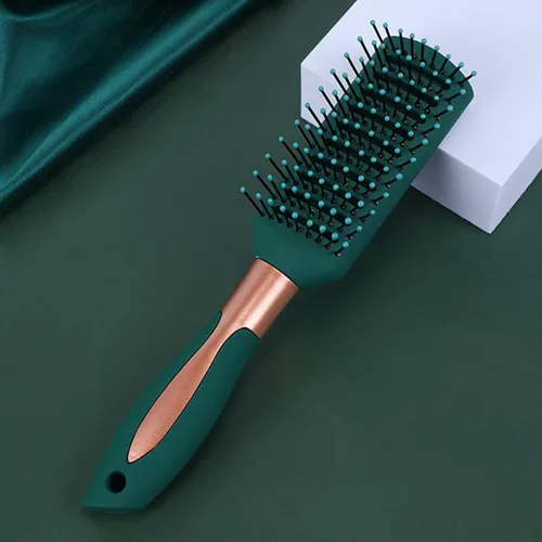 Miniatura 2 de Cepillo desenredante para peinar, cepillo desenredante de secado por soplado, cepillo de cerdas de nailon, cepillo antiestático, cepillo de masaje
