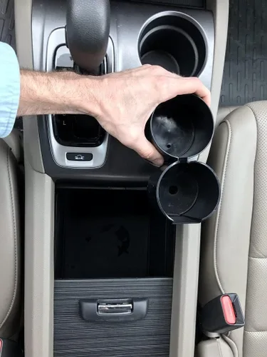 Miniatura 5 de Organizador de consola de dos tazas (negro)