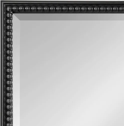 Miniatura 6 de Kate and Laurel Makenna - Espejo de pared rectangular tradicional adornado, 18 x 24 pulgadas, negro, espejo de tocador rectangular vintage