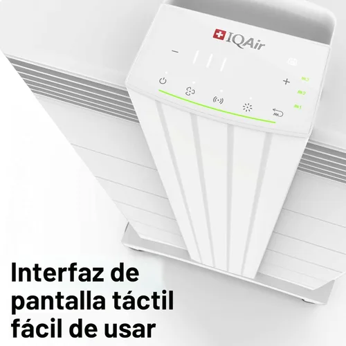 Miniatura 4 de IQAir HealthPro Plus XE - Purificador de aire con filtración HyperHEPA inteligente para habitaciones grandes de hasta 1125 pies cuadrados - Humo