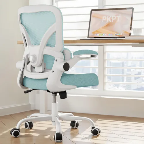 Miniatura 11 de Silla de oficina de malla, silla de escritorio ergonómica de 330 libras con soporte lumbar ajustable, sillas de computadora ejecutivas para oficina