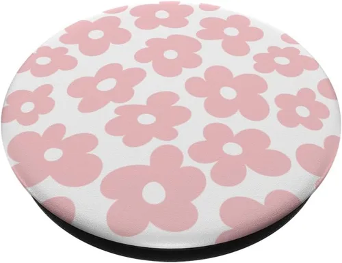 Miniatura 2 de PopSockets PopSockets intercambiables con diseño de flores rosadas