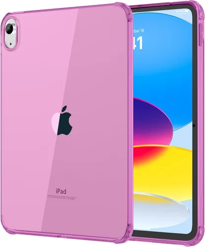 Miniatura 19 de MoKo Funda transparente para iPad (A16) de 11ª generación 2025 de 11 pulgadas/10ª generación 2022 de 10.9 pulgadas, TPU suave y ligero, 1