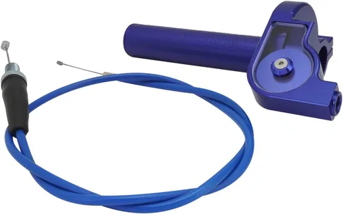 Miniatura 4 de JFG RACING Acelerador universal de la bici de la suciedad 22MM 7/8 '' CNC Twist aluminio acelerador con cable del acelerador y agarre del manillar