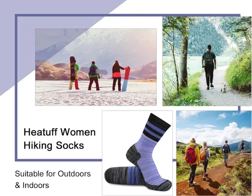 Miniatura 7 de Heatuff - Calcetines deportivos para mujer 6