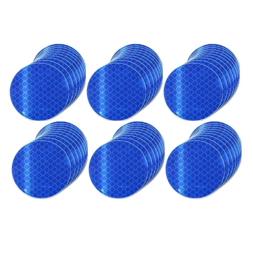 Miniatura 58 de Cinta reflectante blanca de 4 pulgadas, adhesivo de seguridad de advertencia impermeable para exteriores (10 pies)
