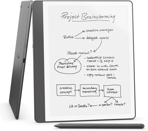 Miniatura 2 de Nuevo Amazon Kindle Scribe (16 GB). Pantalla rediseñada con bordes uniformes. Ahora escribe directamente en libros y documentos. Con resumen