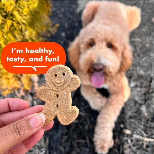 Miniatura 4 de Buddy Biscuits Golosinas crujientes para perros, mantequilla de maní, caja de 16 onzas