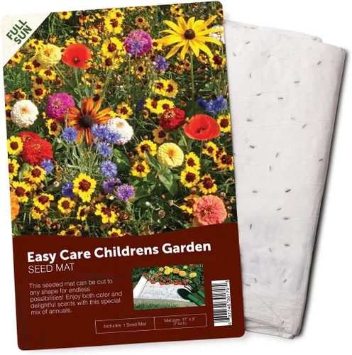 Miniatura 14 de BloomingBulb Alfombrilla para semillas, fácil de plantar y cultivar semillas de jardín, crea un jardín de flores fragantes y vibrantes, macizos