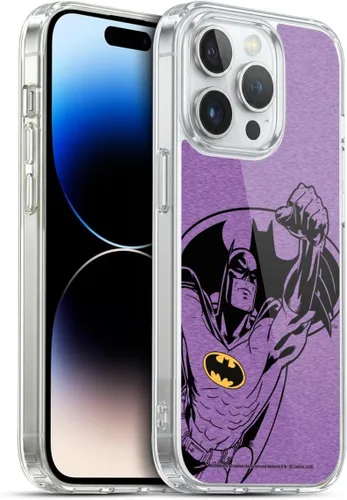 Miniatura 146 de Head Case Designs Funda de gel con licencia oficial de Batman DC Comics Bat Signal Logos [protección de grado militar] compatible con Apple iPhone 7