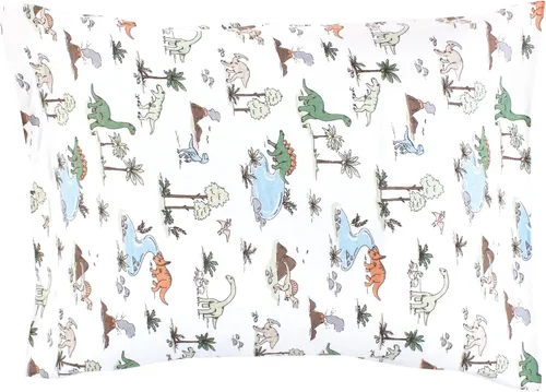 Miniatura 64 de Hudson Baby Funda de almohada unisex de algodón para bebés y niños pequeños, animales del bosque, talla única Forest Animals