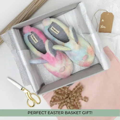 Miniatura 3 de Dearfoams Unisex-Child Matching Family Holiday Easter Scuff Slipper