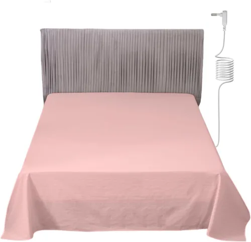 Miniatura 6 de Grounding Sheets - Sábanas de tamaño matrimonial con cable de conexión a tierra de 15 pies, 90% algodón orgánico y 10% fibra de plata pura, sábanas