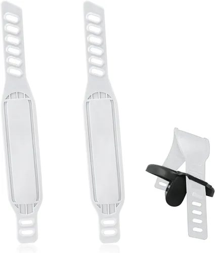 Miniatura 10 de Correas de pedal de bicicleta estática, correa universal resistente de longitud ajustable, se adapta a la mayoría de pedales de bicicleta, bicicleta