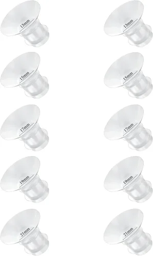 Miniatura 9 de Insertos de brida 19mm 8 piezas Compatibles con Momcozy S12 pro/S9 pro/S9/S10/S12/Medela/TSRETE/Spectra/Bellababy etc. Sacaleches portátil de 24mm