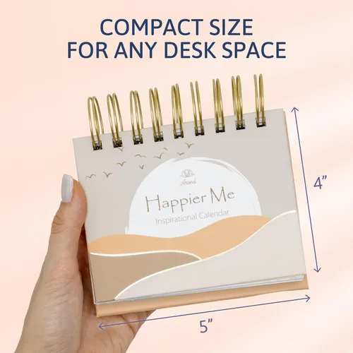 Miniatura 7 de Calendario de escritorio motivacional, calendario diario perpetuo con citas motivacionales diarias para escritorio, regalos inspiradores