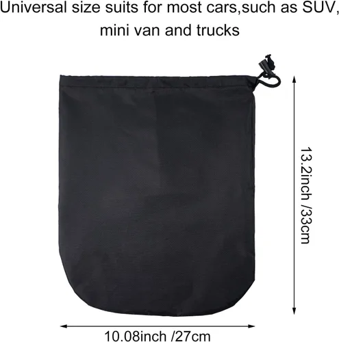 Miniatura 2 de Frienda Cubierta de espejo retrovisor de visión lateral, cubierta de protección para espejo de nieve y hielo, accesorios traseros exteriores
