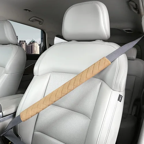 Miniatura 12 de HighnessHwoo Fundas de cinturón de seguridad extra largas para adultos, niños, mujeres y hombres, suave para cinturón de seguridad de automóvil