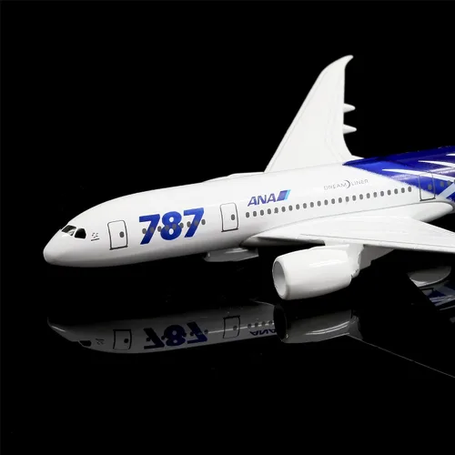 Miniatura 4 de 24-Hours Japón Todos los modelos de aviones Boeing 787 de Nippon Airways Regalo de cumpleaños