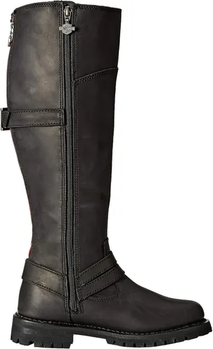 Miniatura 6 de HARLEY-DAVIDSON FOOTWEAR Botas de motocicleta Lomita para mujer, Negro