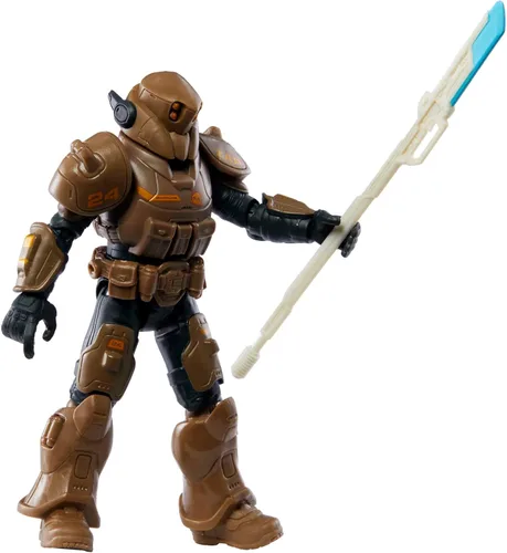 Miniatura 5 de Mattel Disney y Pixar Lightyear - Juego de figuras de acción y accesorios, ZAP Commander Marquam con lanza, coleccionable de 5 pulgadas con 12