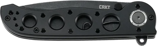 Miniatura 3 de CRKT Cuchillo plegable M16-02DB con cerradura de cerrojo: hoja de borde liso D2, mango de aluminio, clip de bolsillo reversible, M16-02DB