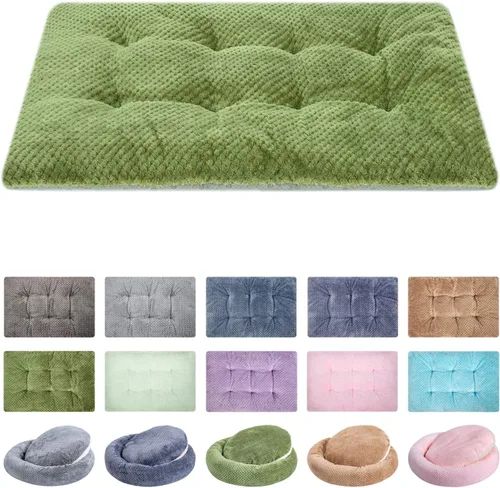 Miniatura 15 de WONDER MIRACLE Fuzzy - Camas de lujo para mascotas, camas súper afelpadas para perros o gatos, ideal para jaulas de perros, apta para lavar a L-uva