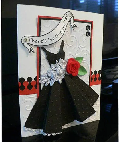 Miniatura 7 de Troqueles de corte de metal para mujer, Navidad, Papá Noel, falda de vestido, plantillas en relieve, molde de plantilla para álbum de recortes