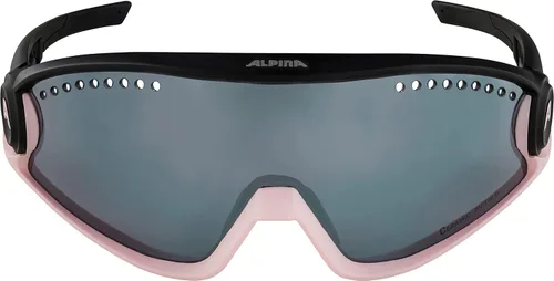 Miniatura 3 de ALPINA Gafas de sol deportivas con 100% protección UV para hombres y mujeres, ciclismo, correr, protección lateral extraíble, 5W1NG Todo negro mate