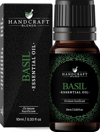 Miniatura 70 de Handcraft Blends Aceite esencial de albahaca – Enorme 4 onzas líquidas – 100% puro y natural – Aceite esencial de alta calidad para difusor