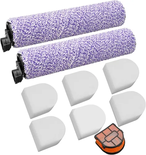 Miniatura 9 de 2 Kit de filtro de rodillo de repuesto HydroVac para aspiradora Shark AW261 WD261 WD101 AW302 WD161 WD201 WD100 WD200 HydroVac XL 3 en 1, Reemplace
