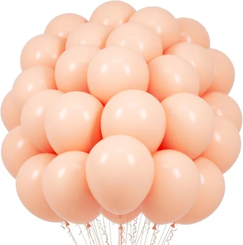 Miniatura 67 de Voircoloria - Globos azul bebé claro, paquete de 66 globos de 12 pulgadas de látex para fiestas para niños y niñas, para cumpleaños, baby shower, 16