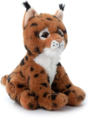 The Petting Zoo Peluche Bobcat, regalos para niños, animales salvajes del zoológico Onez, juguete de peluche Bobcat de 9 pulgadas