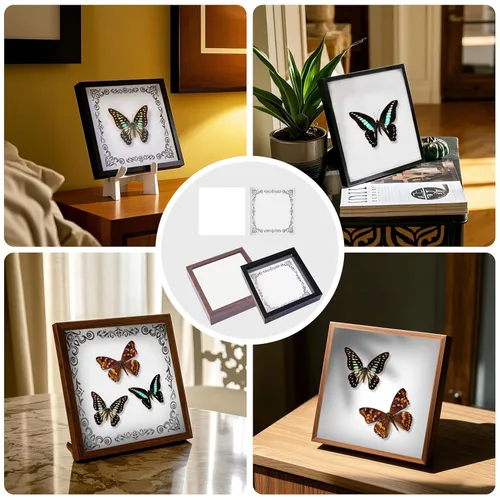 Miniatura 6 de Kit de herramientas para especímenes de insectos - Tabla de fijación de espuma EVA, papel coordinado, papel para prensar alas, pines para insectos