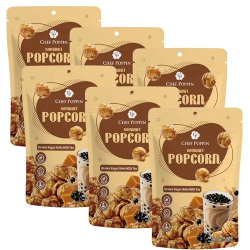 Miniatura 11 de CHEF POPPIN Palomitas de maíz con sabor gourmet de estilo asiático, sin OMG, Air Popped, paquete múltiple de 0.71 onzas
