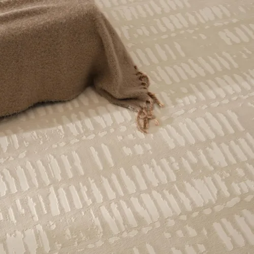 Miniatura 5 de Revival Rugs Alfombra Shell de 4 x 6 pies para cocina, dormitorio, comedor, lavable, 100% reciclada, certificado Oeko-TEX, moderna, pelo mediano