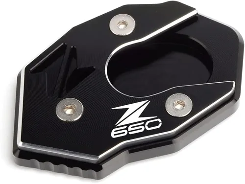 KAnduo M Motorcycle CNC Aluminium Side Stand Enlarge Extension for Kawasaki Z900 Z650 Z1000 Z800 2010-2022 Z 900 Z 800 Z 650 Z1000r Z1000 Y (Size :