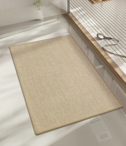 Miniatura 51 de chakme Alfombras de Baño 24x17, Alfombra de Baño Ultra Delgada Antideslizante Pequeña de Secado Rápido Absorbente para Piso de Baño
