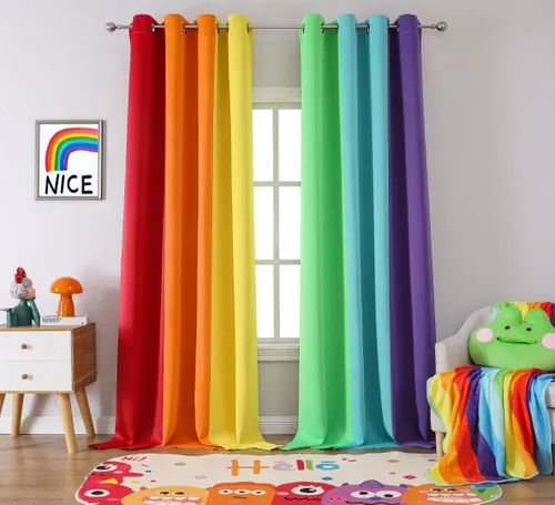 Miniatura 15 de THOOO Rainbow Blackout 2 paneles 52"x72
