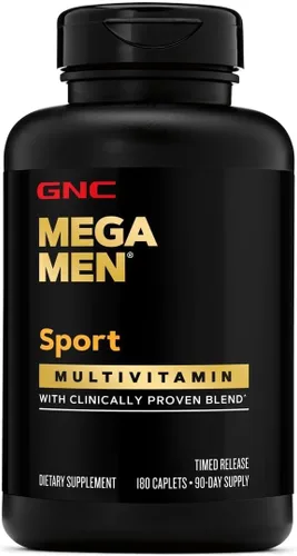 Miniatura 4 de GNC Mega Men Sport Multivitamínico Rendimiento, función muscular y salud general 180