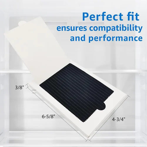 Miniatura 3 de Haprait Repuesto para filtro de aire Frigidaire PAULTRA Pure Air Ultra y Electrolux EAFCBF, 242047801, 242047804, 6.5 x 4.75 pulgadas, paquete de 4