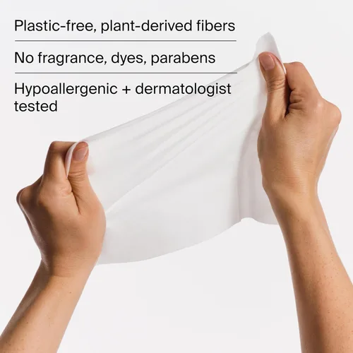 Miniatura 5 de Coterie Toallitas Suaves para Bebé para Piel Sensible, Humectantes Hidratantes y Emolientes, Fabricadas con Algodón, Fibras a Base de Plantas y Sin