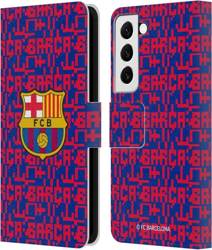 Miniatura 55 de Head Case Designs Funda de piel con licencia oficial del FC Barcelona Barca Crest Graphics para Samsung Galaxy A06 4G