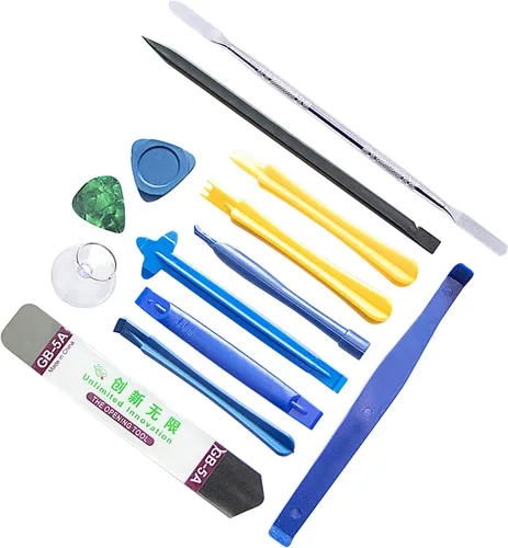 Miniatura 2 de 22 en 1 Kit de herramientas de reparación de teléfonos móviles Spudger Pry Herramienta de apertura Juego de destornilladores para iPhone 11 12 13 14